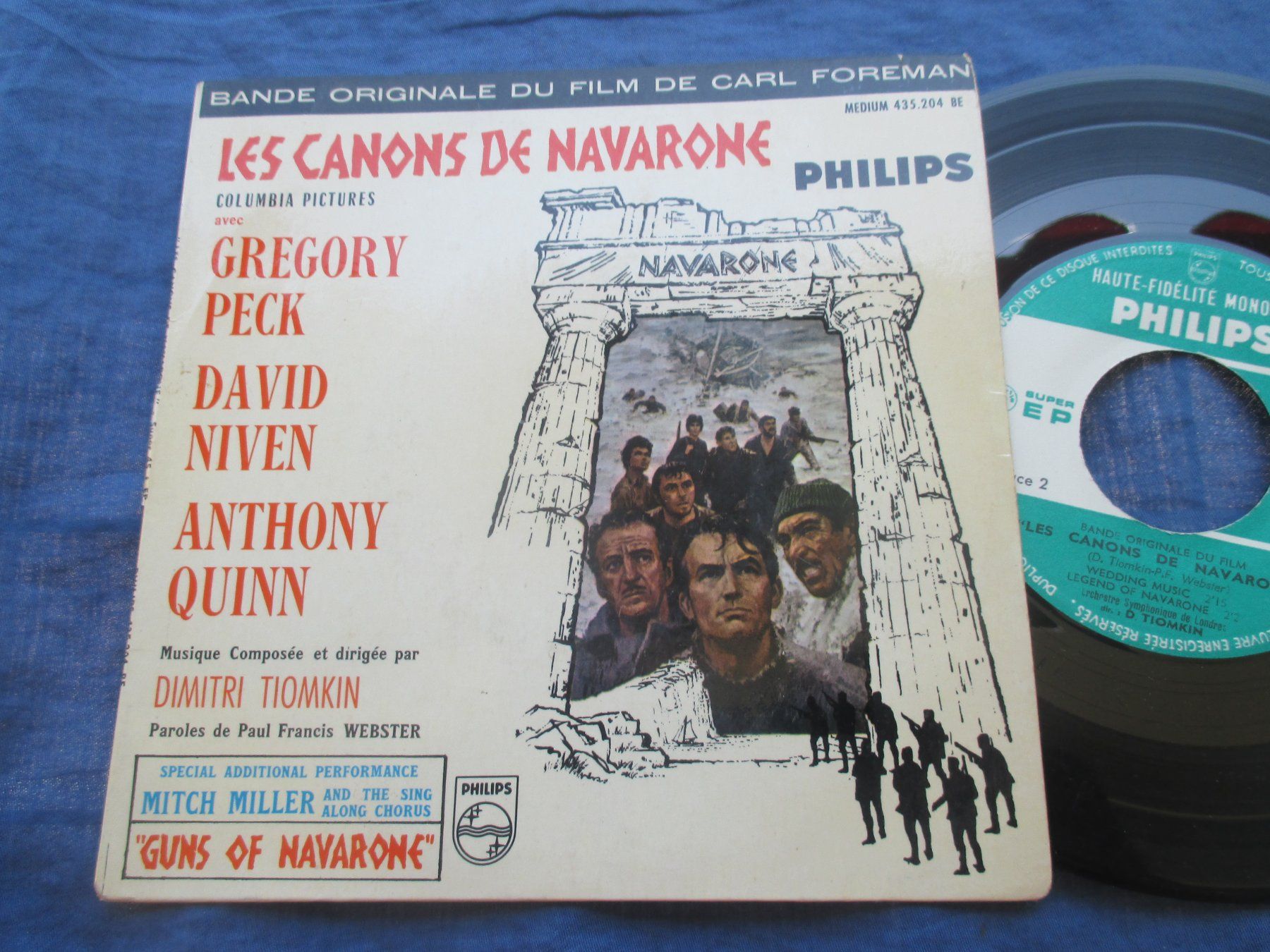 Dischi in vinile: Mitch Miller EP Les Canons de Navarone – Usato da Colombier NE venduto da Nevenma