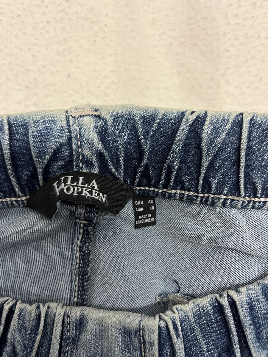 Ulla Popken Jeans: Damen Capri-Jeans mit Gummizug Grösse 48 – Nuovo (secondo la descrizione) da Stans venduto da woodpony01 3