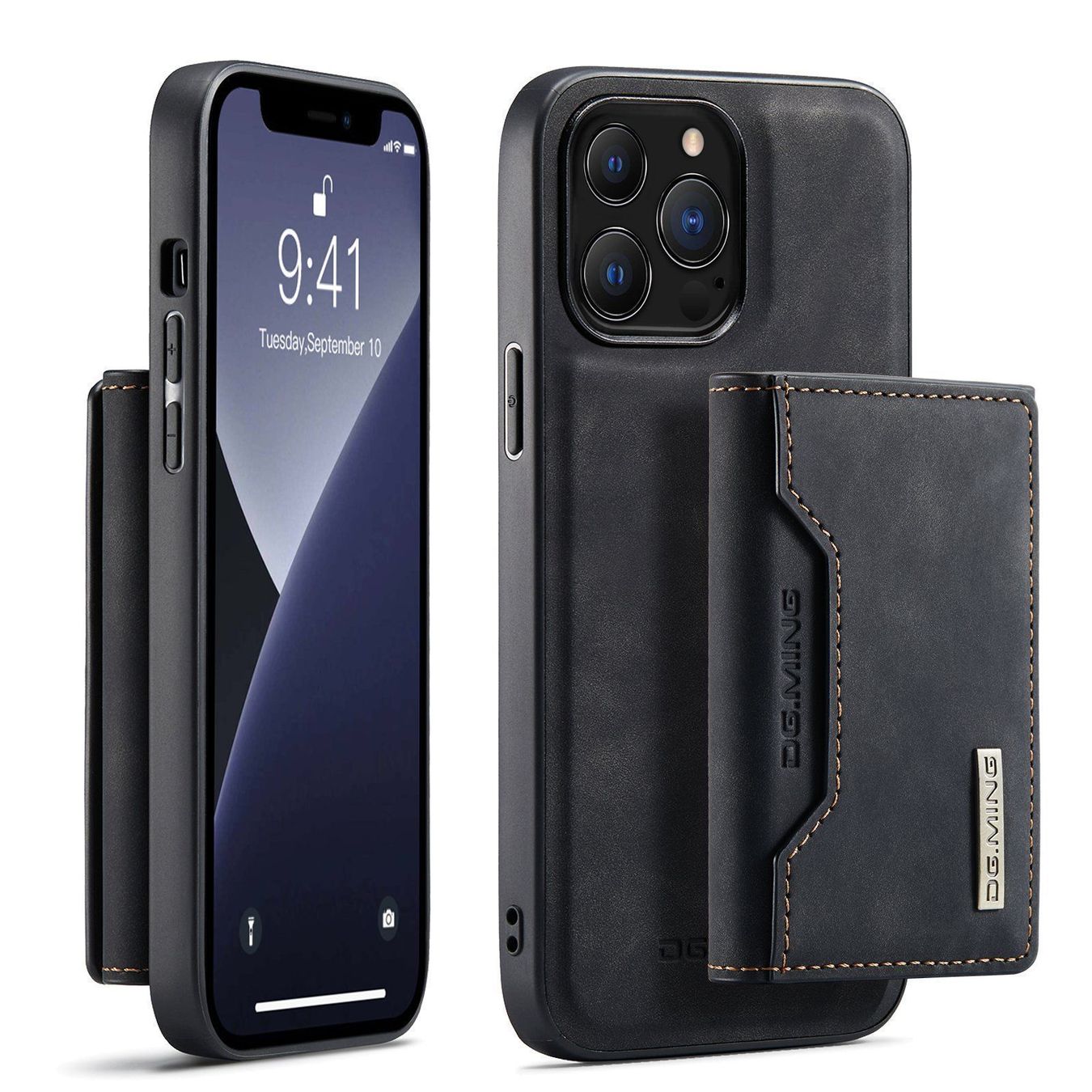 Cover & Protezioni schermo: iPhone 13 Pro Max-Coque antichoc avec portefeuille detachabl – Nuovo e nell'imballaggio originale da Morges venduto da DigiAC