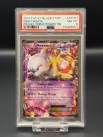 2016 MEWTWO EX -  PROMO TRIPLE POWER TIN XY107 PSA 8🔥🔥🔥