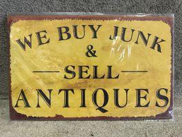 We buy junk and sell antique