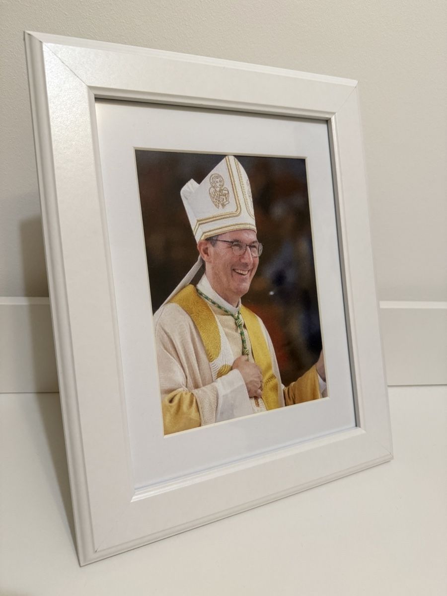 Foto & Immagini: VB Rahmen ca. 30x24cm mit Papst/Bischof/Gottesmutter Bild – Nuovo (secondo la descrizione) da Goldach venduto da igwhitestar 1