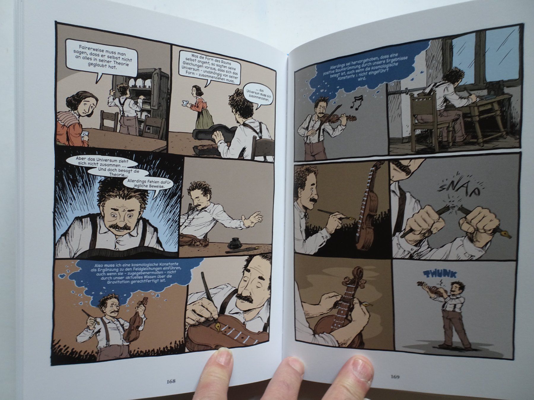 Comics: Einstein Graphic Novel Biografie  Ottaviani & Dye – Gebraucht aus Schönenwerd von schnitzunddrunter 2