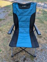 Brunner Campingstuhl dunkelblau schwarz Aluminium Faltbar