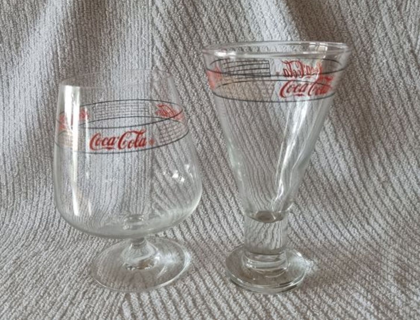 Coca-Cola Bicchieri: 5 Coca Cola Gläser – Usato da Luzern venduto da Luzern_Energy 1