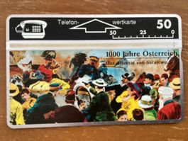 Telefonkarte Österreich Attentat von Sarajevo