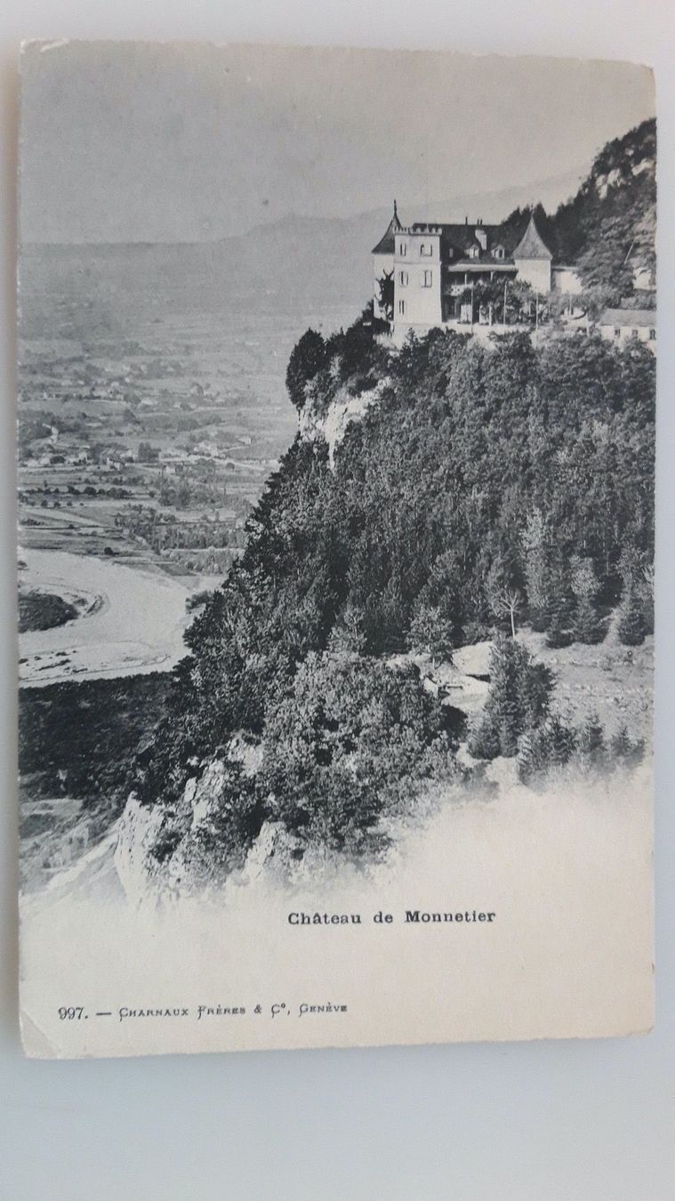 Cartes postales: Chateau de Monnetier – D'occasion à Sargans par nicsam1815
