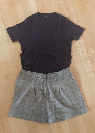 Sommer Duo / Shorts & Navyboot T-Shirt / Grösse M / TOP!!!