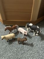 Bauernhoftiere Set, Schleich, neuwertig, Tiere, Spielzeug