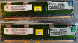 4 x HP 8GB 2Rx4 PC-10600 9-10-E1 ECC 1333Mhz MacPro 4,1/5,1