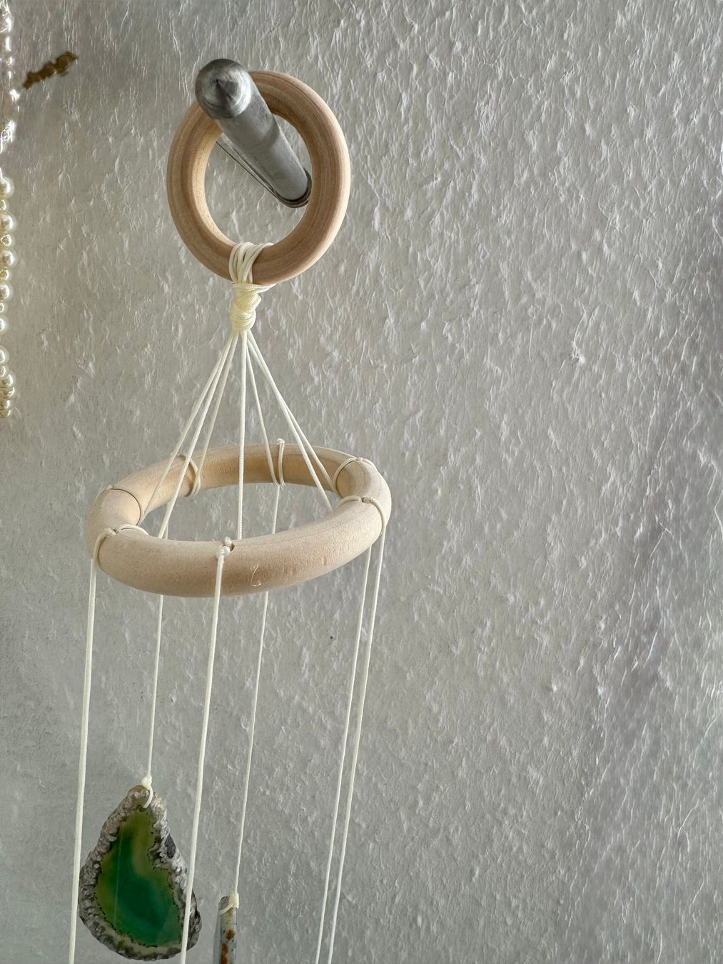 Altro in Decorazioni & Accessori: Windspiel mit Achat- Scheiben grün – Nuovo (secondo la descrizione) da Biberist venduto da Steine 5