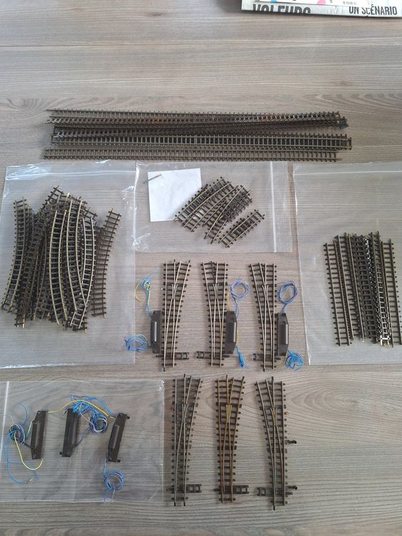 Bemo Lot de rails divers et aiguillages (Gebraucht) in Leytron für CHF ...