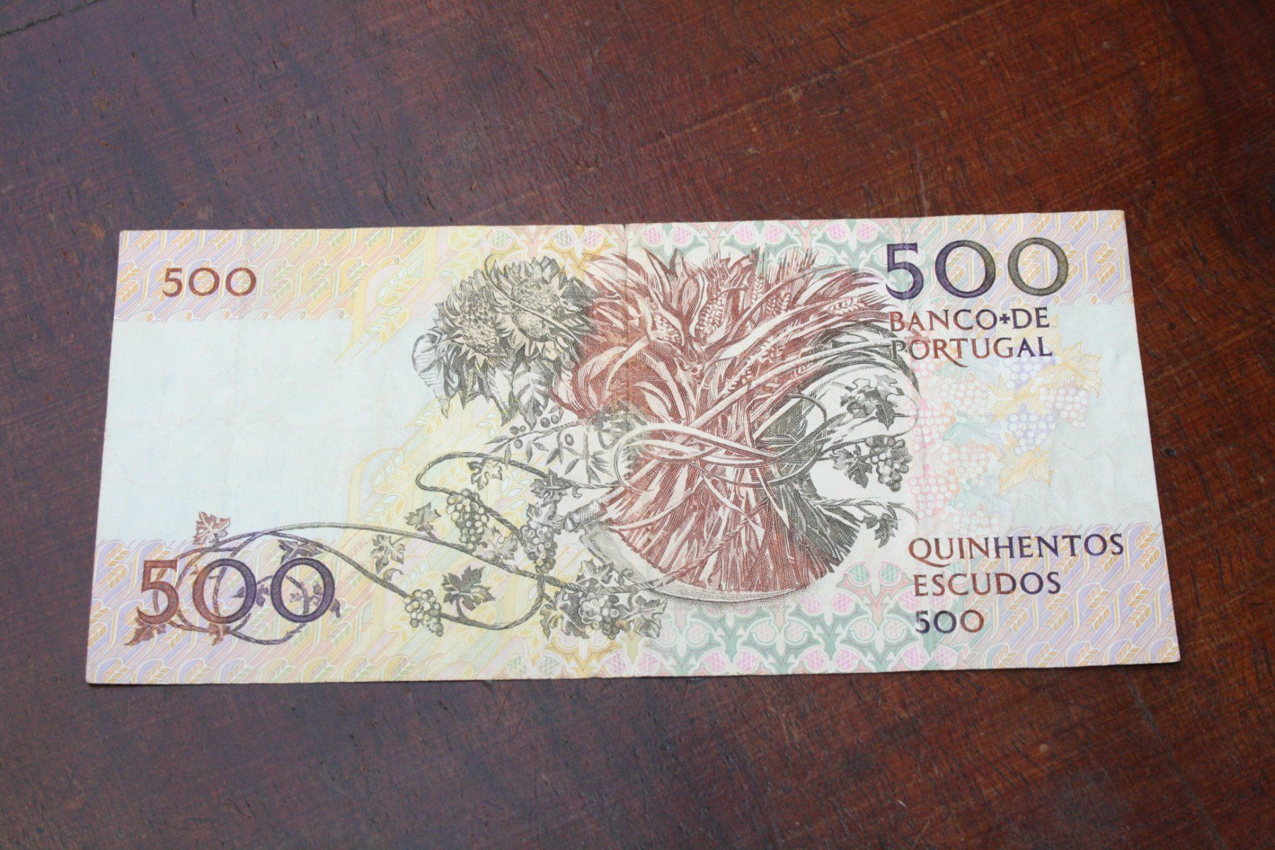 Billets de banque: Portugal 500 – D'occasion à Cormondrèche par Hermes.monnaies 1