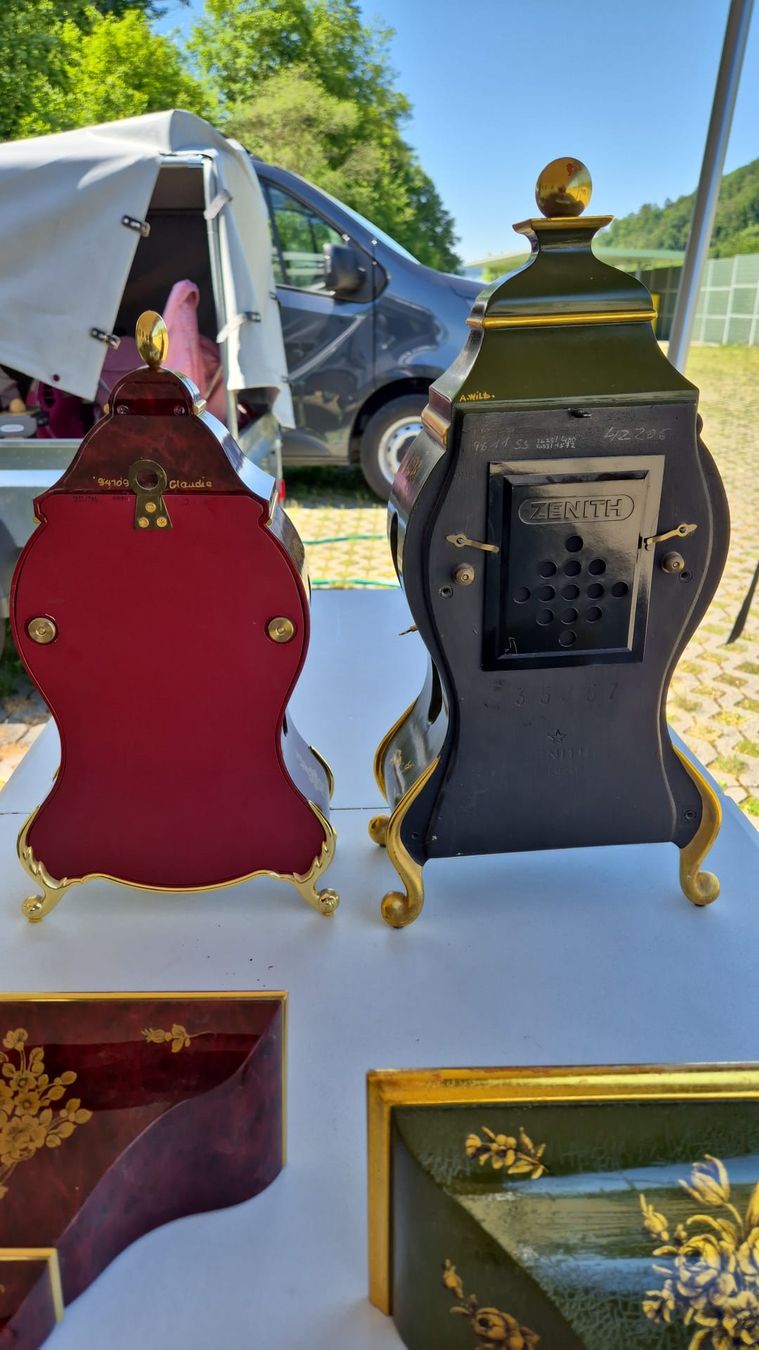 Zenith Orologi: Zwei Pendel uhren, Zenith, Eluxa – Difettoso da Chur venduto da jasi18 5