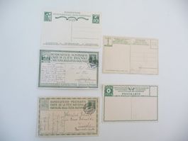 Postkarten  3x Bundesfeier, Landesausstellung, Schützenverei