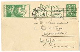 1923 Bildpostkarte Nr. 82-013 Bild MEIRINGEN, gest. Bern
