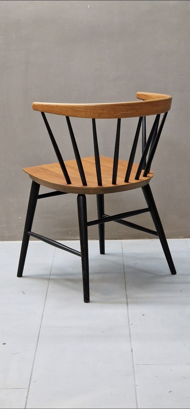 Sedie: ARMCHAIR, teak, "Florida", Bröderna Wigells – Usato da ZÜRICH venduto da Arte-24 3