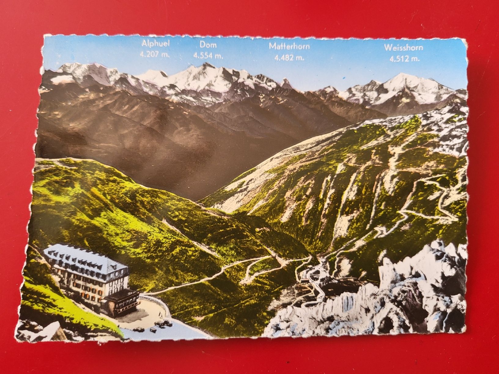 Cartoline postali: furka belvédère  – Usato da Hauterive NE venduto da Belem