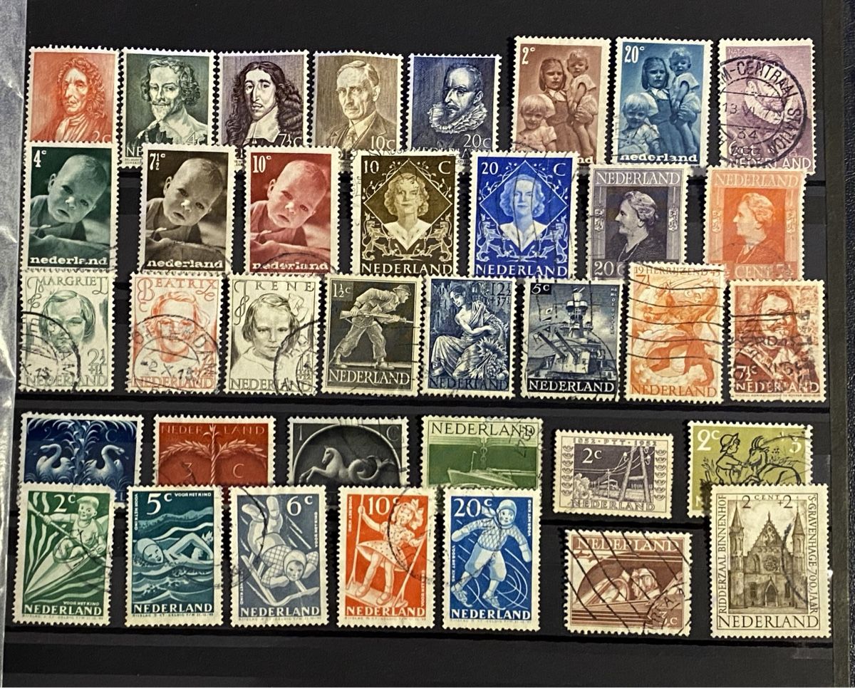 Alle Briefmarken: Timbres -    Pays-Bas – Gebraucht aus Petit-Lancy von Solcarm