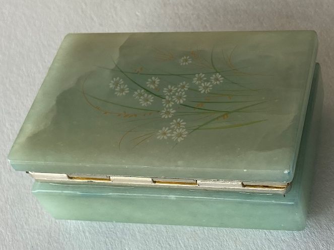 Schmuckkästen: Schmuckkästli mit Blumenmuster (Marmor) – Gebraucht aus Lenzburg von han_bx8b 5