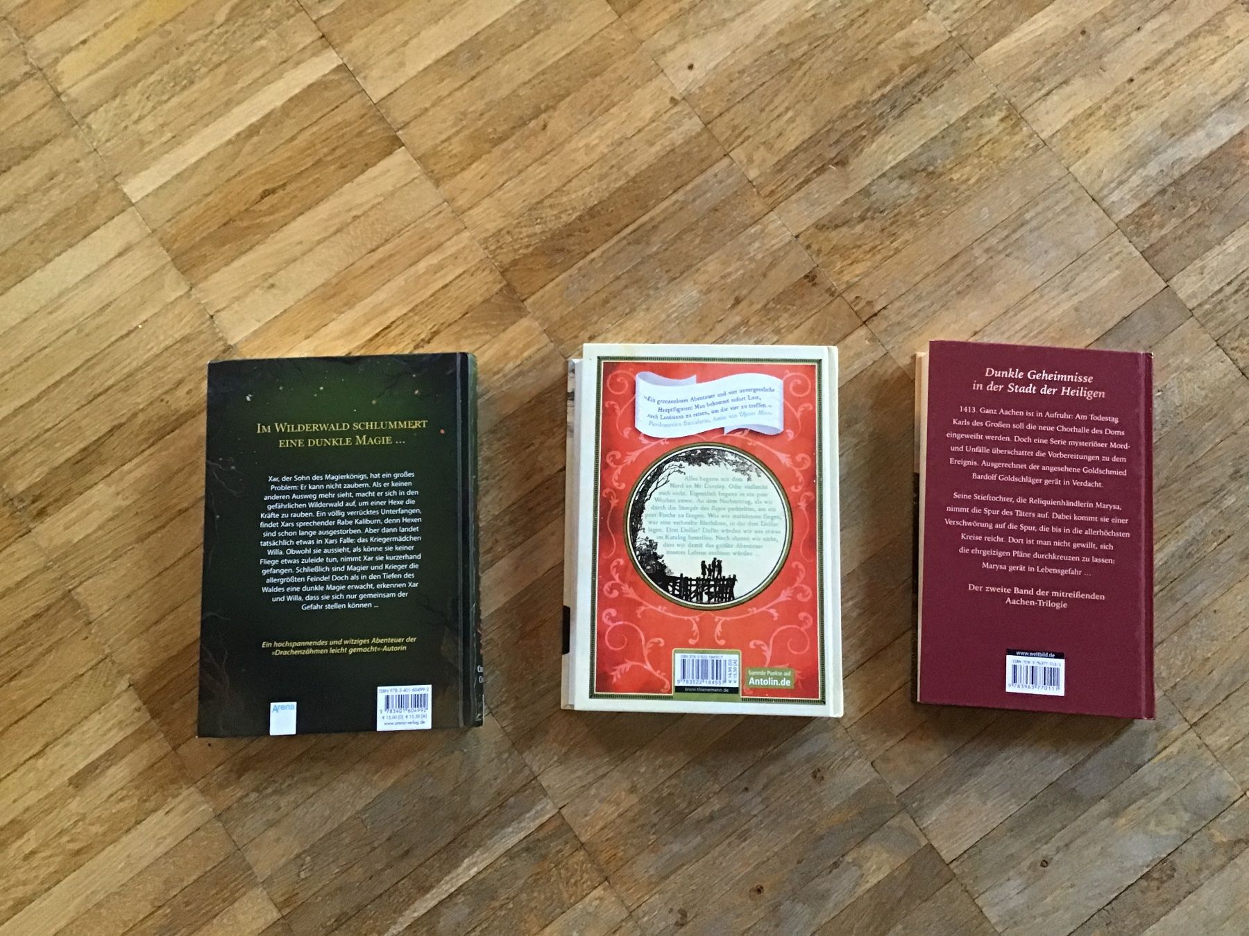 Libri: Drei spannende Jugendbücher – Usato da Langrickenbach venduto da orangecircledance 1