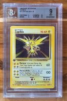 Pokémon Zapdos Base Set | 1st Edition Holo | German | BGS 9