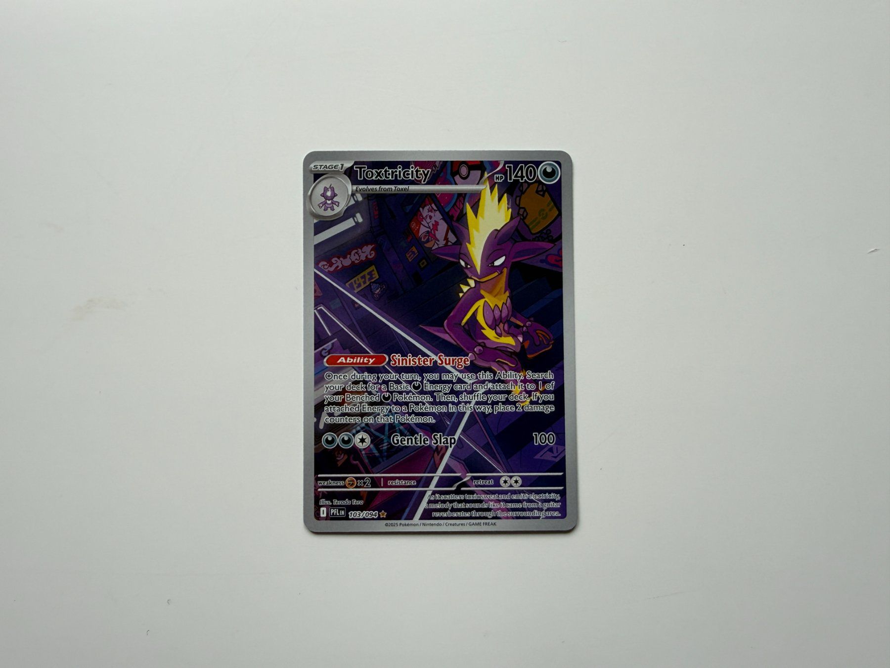 Pokémon Cartes à collectionner: Toxtricity #103 Pokemon Phantasmal Flames – Neuf avec emballage d'origine à Zürich par dren