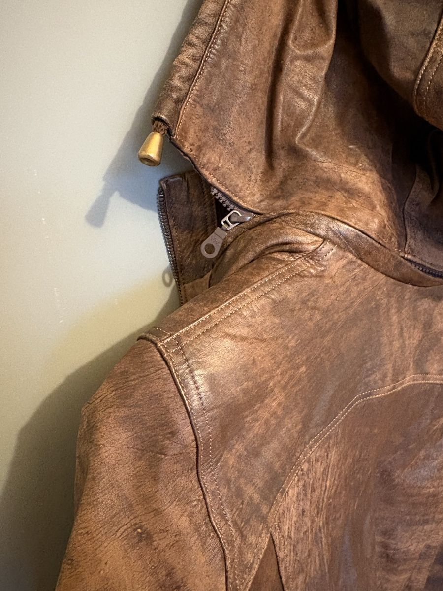 Jacken: Lederjacke braun – Gebraucht aus Winterthur von andObe 2