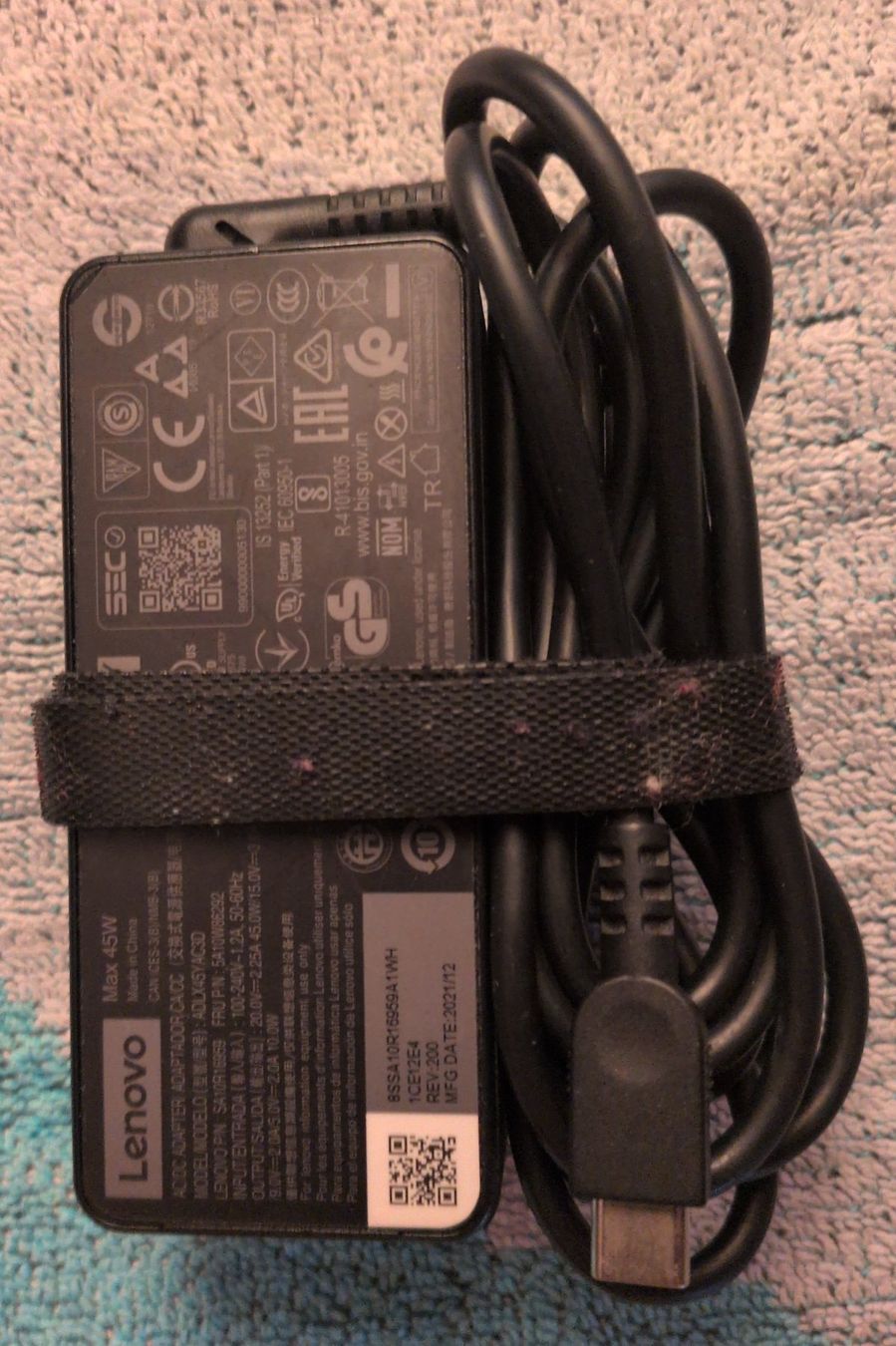 Lenovo Caricabatterie: Lenovo Netzteil 45 W USB C – Usato da Uster venduto da MNC.Sales 1