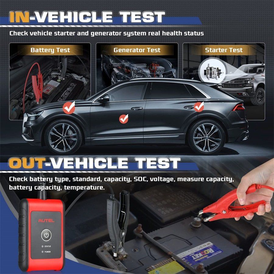 Autel Tutti gli attrezzi: Autel MaxiBAS BT506 6V/12V Elektrische System Analyse-Tool – Nuovo e nell'imballaggio originale da Malans GR venduto da BUYBEST-Schweiz 6