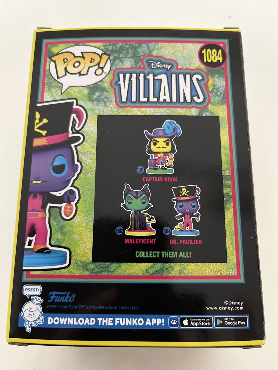 Funko Figuren: Funko Pop! Disney Dr. Facilier 1084 Neuf – Neu und originalverpackt aus Yverdon-les-Bains von vin_95zk 2