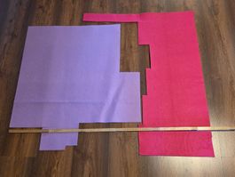 Filz SET ca 3mm pink violett Bastelfilz