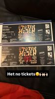 2x Die Toten Hosen Sitzplatztickets, Sa. 20.06 im Letzigrund