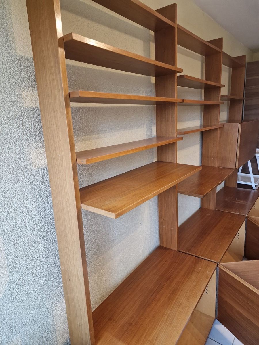 Scaffali: Vintage Bücherregal / Wohnzimmerwand – Usato da Zürich venduto da Vintage-1993 6