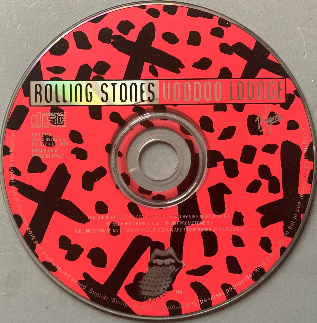 CD: THE ROLLING STONES - VOODOO LOUNGE – Usato da Poliez-Pittet venduto da Newtown-Records 2