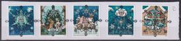 E82) Satz Weihnachten 1973-1977, ET Vollstempel