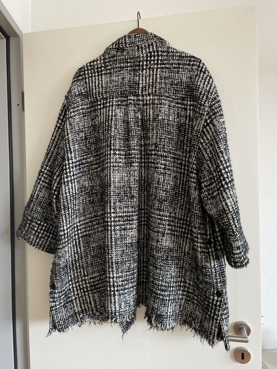 Mäntel: Mantel, schwarz weiss – Gebraucht aus Diepoldsau von bellepastell 5