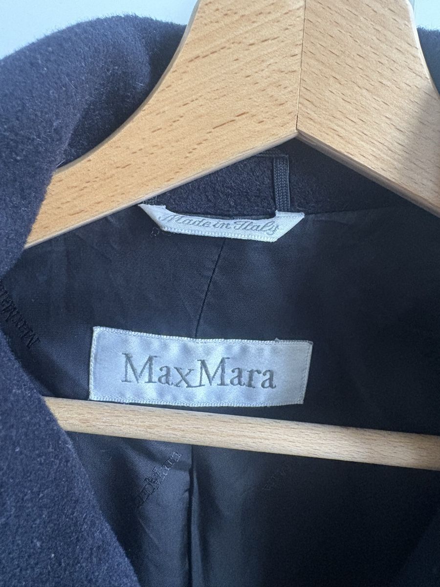 Max Mara Cappotti: Dunkelblauer wunderschöner max mara mantel – Usato da Zürich venduto da ritzo1 3