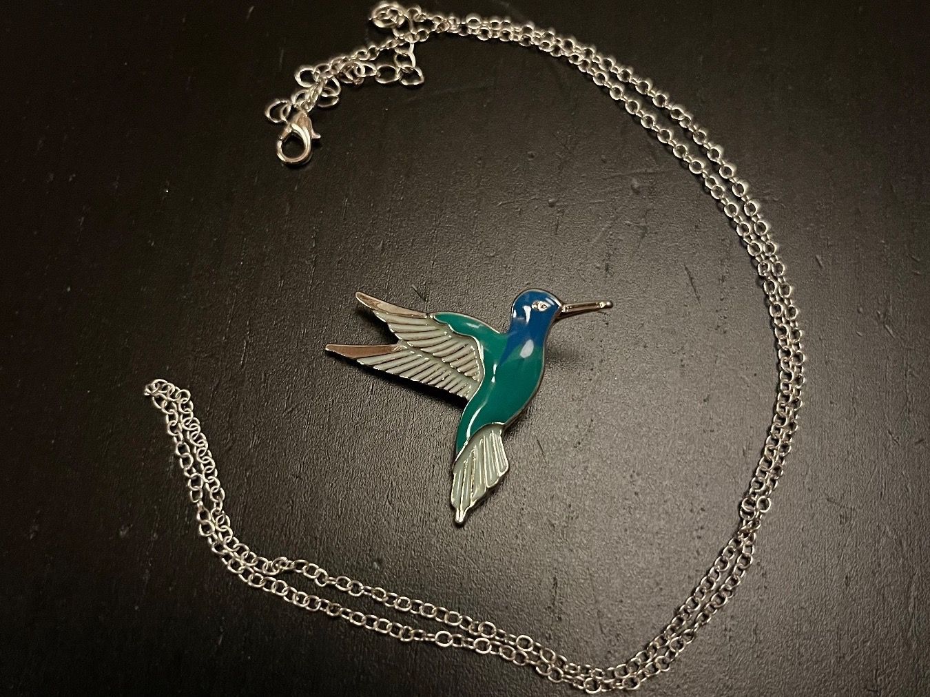 Catenine: Halskette mit Kolibri – Nuovo (secondo la descrizione) da Gams venduto da Mariawicca 5