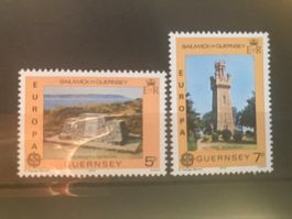Guernsey 1978 Satz Europa CEPT Bauwerke postfrisch