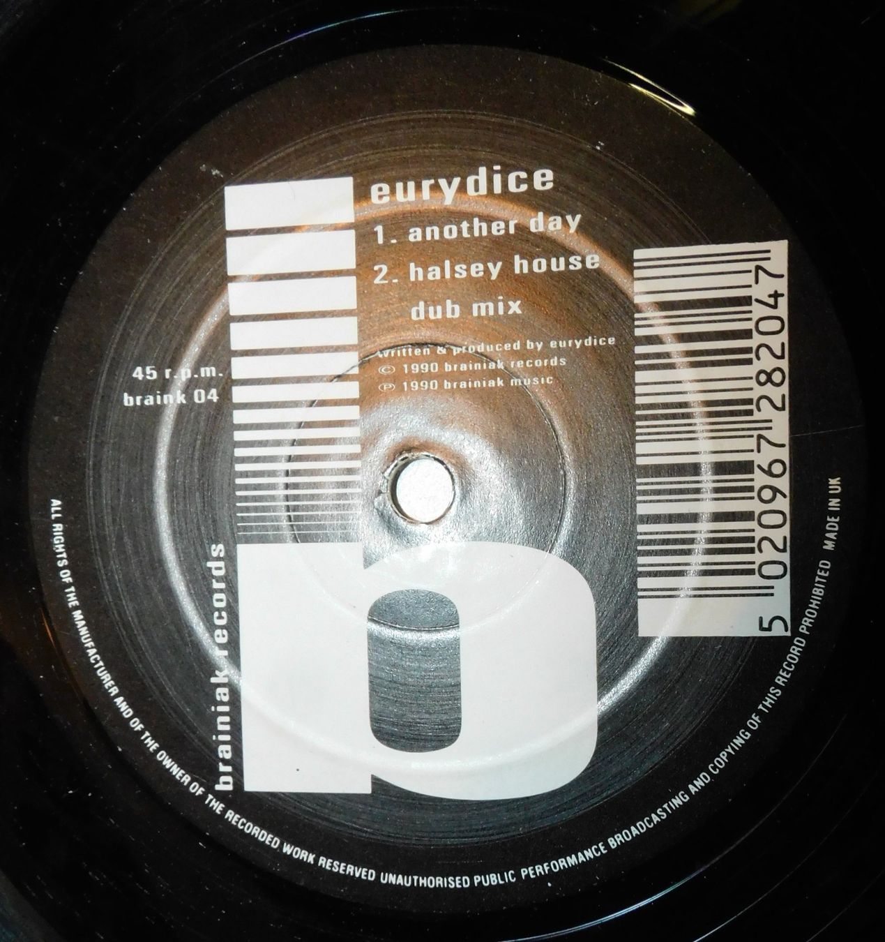 Schallplatten: Lp - Eurydice - Club Mix - House Remixed  Elektro Techno – Gebraucht aus Sursee von 76 3
