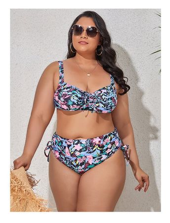 📌 Blumenbikini - L/XL/XXL/XXXL/XXXXL