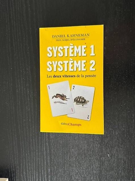 Système 1 Système 2 - Daniel Kahnman (D'occasion) à Yvonand pour CHF 5 ...
