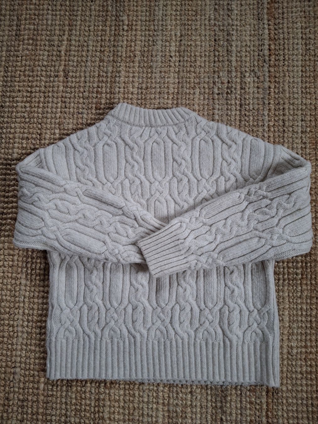 C&A Pulls & Sweat-shirts: Pull C&A beige à côtes S  – D'occasion à Lausanne par Cognitia 2
