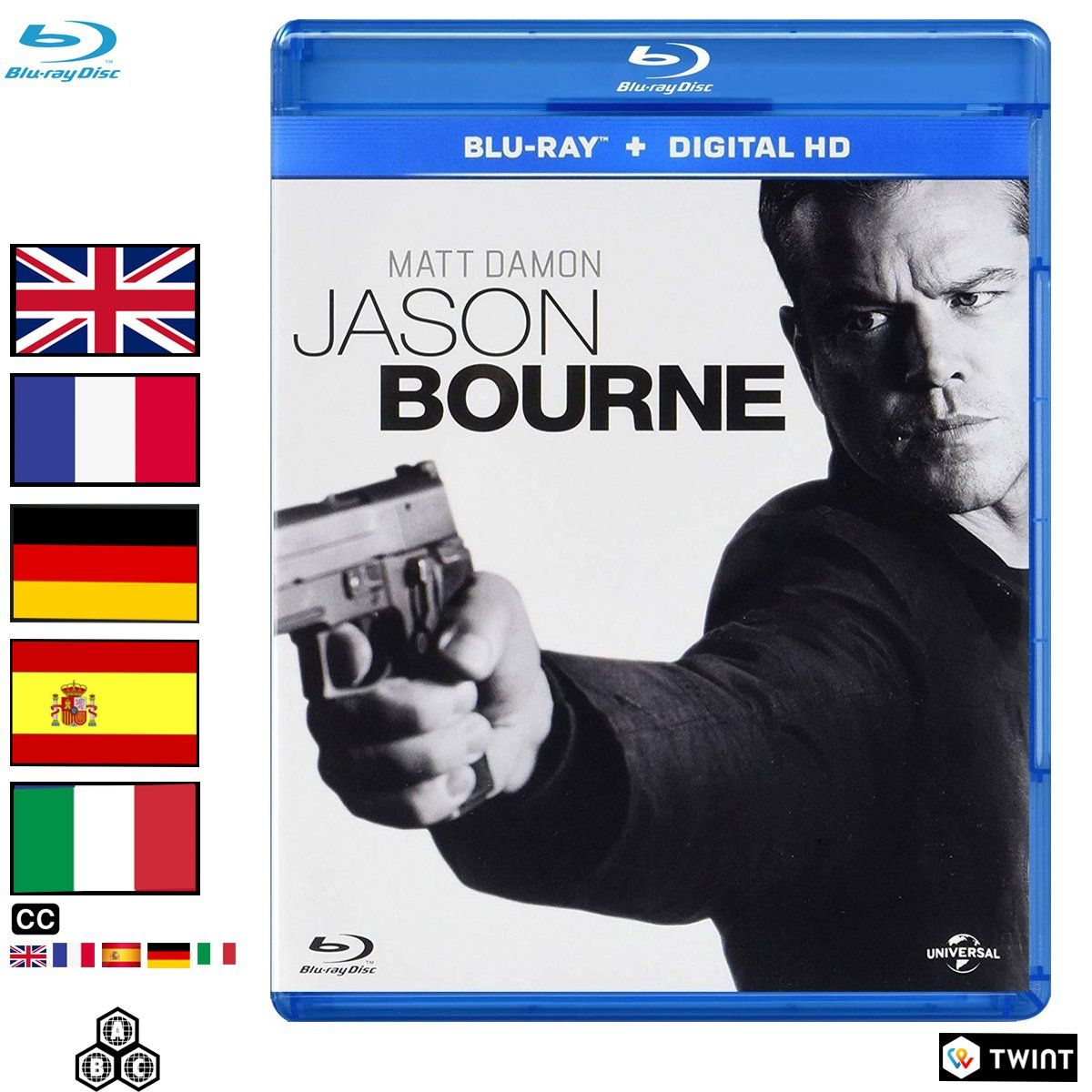Tutti i DVDs: Jason Bourne (2016) - Blu-ray – Usato da Semsales venduto da __Florian__