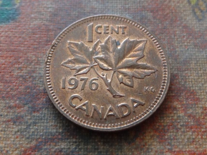 Tutti le monete: CANADA 1 Cent 1976 – Usato da Romanel-sur-Lausanne venduto da Swift13