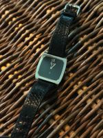 Seltene Vintage Seiko Quartz Uhr (Onyx-Zifferblatt)