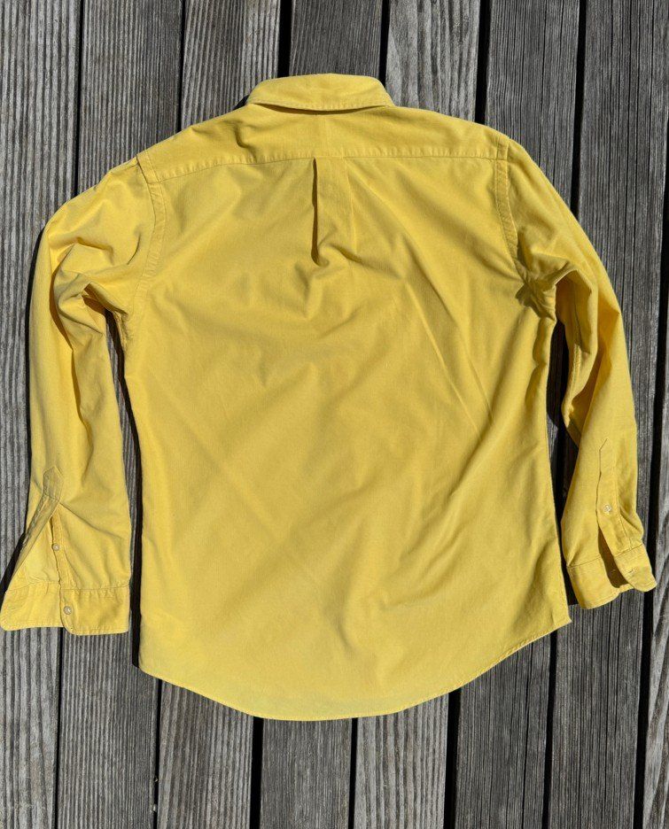 Ralph Lauren Camicie: Ralph Lauren Hemd Kord M Gelb – Usato da Männedorf venduto da LTMCS 4