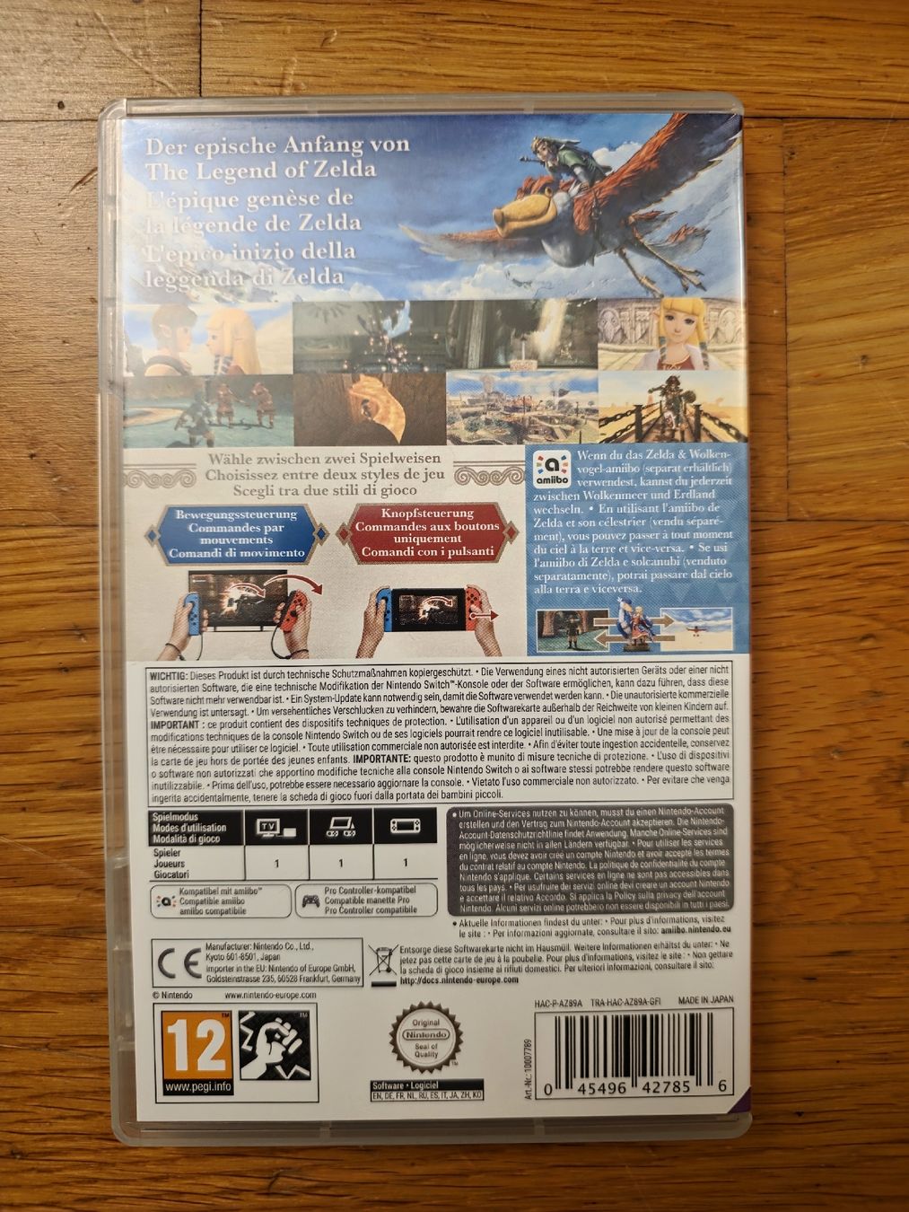Nintendo Spiele: Zelda Skyward Sword HD - Nintendo Switch  – Gebraucht aus Zürich von jabo22 1