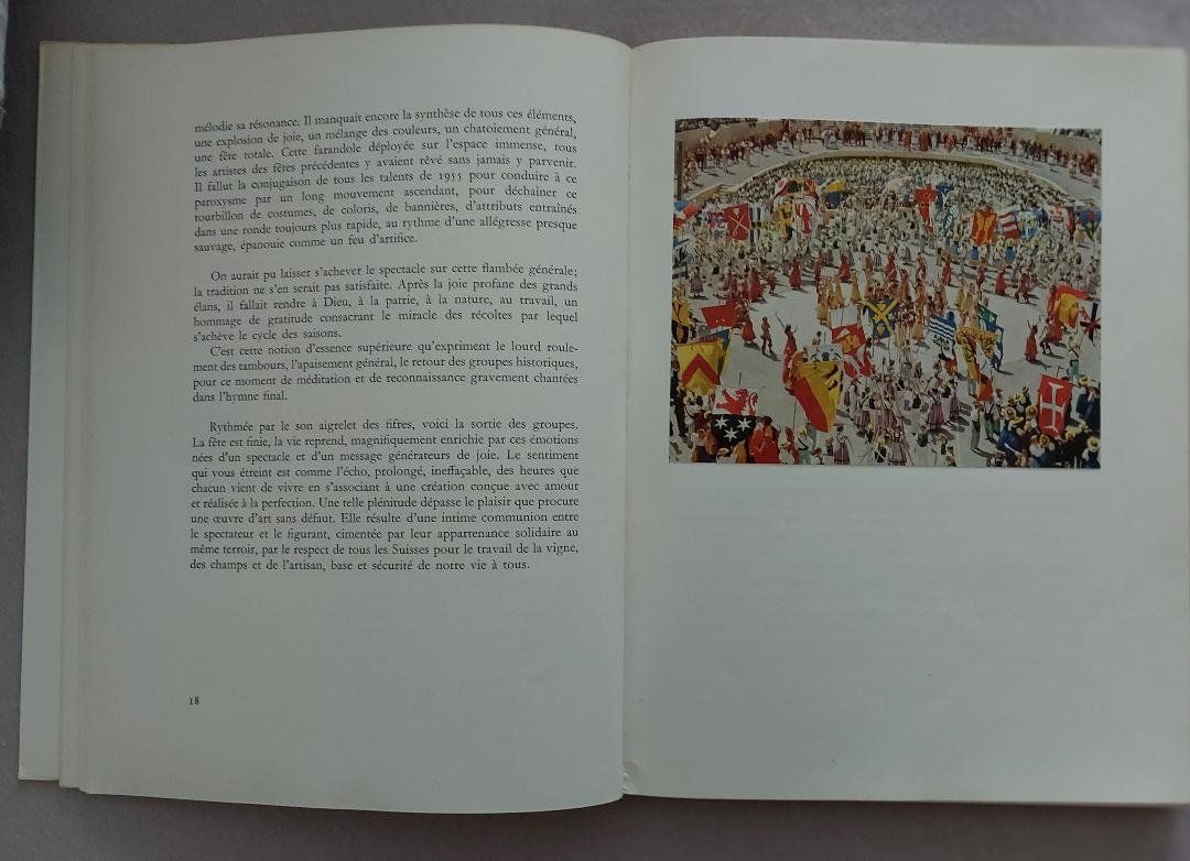 Libri: LA FÊTE DES VIGNERONS - 1955 – Usato da Delémont venduto da Domdom1 2